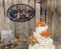 Gwen & Cory's Wedding Cake @ Blase's Hall
