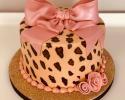 Cheetah Birthday Cake