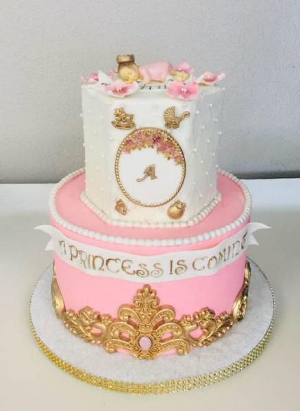 Aliyana's Baby Shower Cake