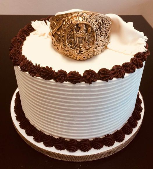 Aggie Ring Graduation Cake