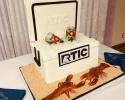 Groom's Cake @ K. C. Hall in La Grange.
Lobsters are Airbrushed Gumpaste