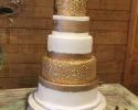 Alyssa & Blake Odneal Wedding Cake