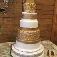 Alyssa & Blake Odneal Wedding Cake