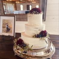 Amanda Coffey & Garrett Bond's Wedding Cake