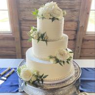 Ashley Grammer & Richard Shimek's Bride's Cake