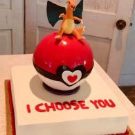 Charizard Cake