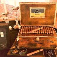 Cohiba & Lagavellin Box Cake