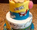 Dr. Seuss Baby Shower Cake
