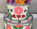 Fiesta Wedding Cake