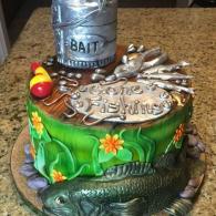 Fishing Birthday Cake