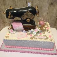 Fran's Sewing Machine Cake