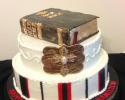 Birthday Cake with Bible & Cross
