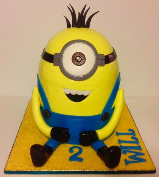 Minion Birthday Cake