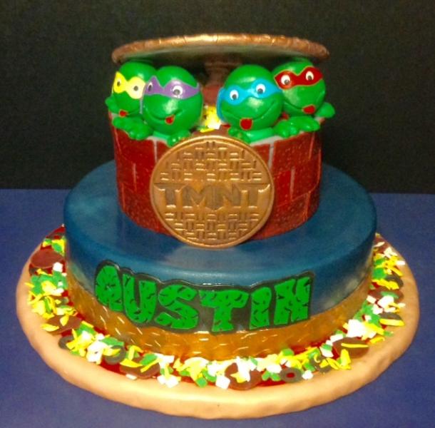 TMNT Birthday Cake