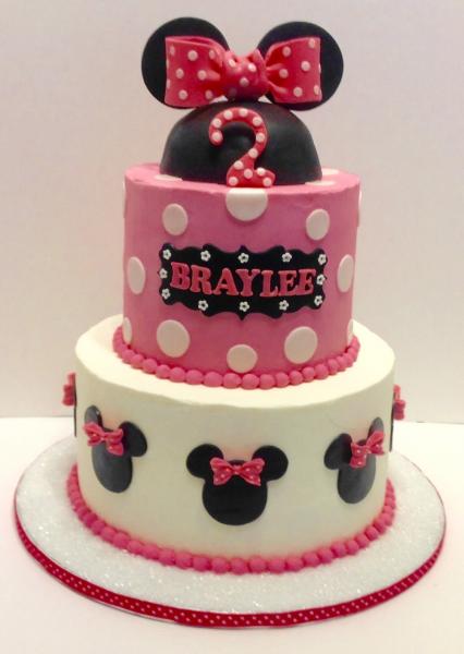 Minnie Mouse Birthday Cake