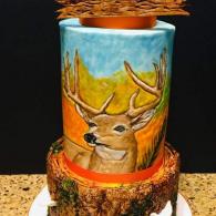 Gone Hunting Cake w/ Deer