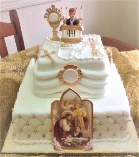 Hunter's First Communion Cake