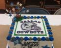 Dallas Cowboys Birthday Cake