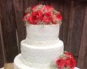 3 Tiered Wedding Cake