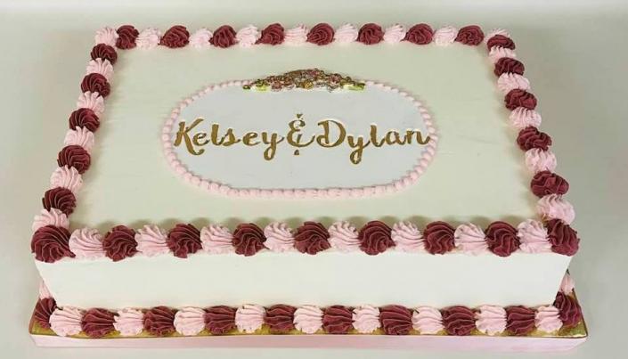Kelsey & Dylan's Couples Shower Cake