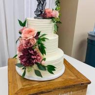Kimberly & Cory Wedding Cake