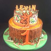 Levin's 1st Birthday Cake