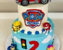 Victor's 2nd Birthday Paw Patrol Cake