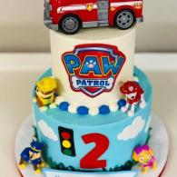 Victor's 2nd Birthday Paw Patrol Cake