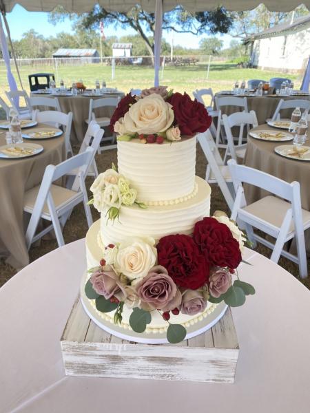Stephanie Brunner Wedding Cake