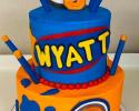 wyatt's 5th Birthday Nerf Cake